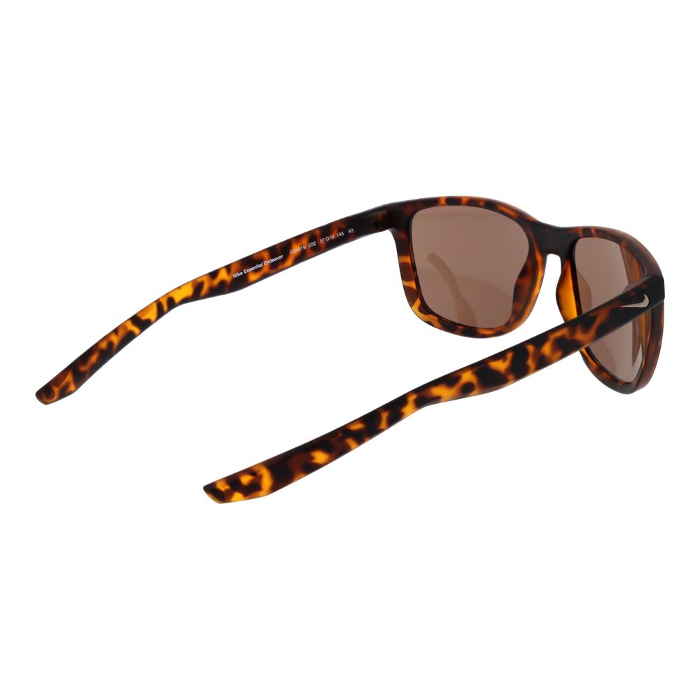 Nike Braune Kunststoff-Sonnenbrille