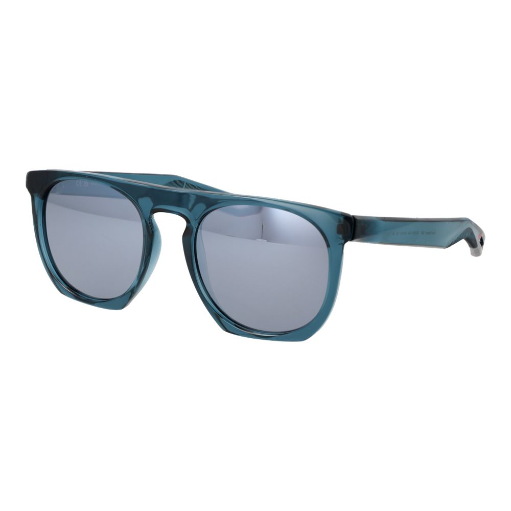 Lunettes de soleil en plastique bleu Nike