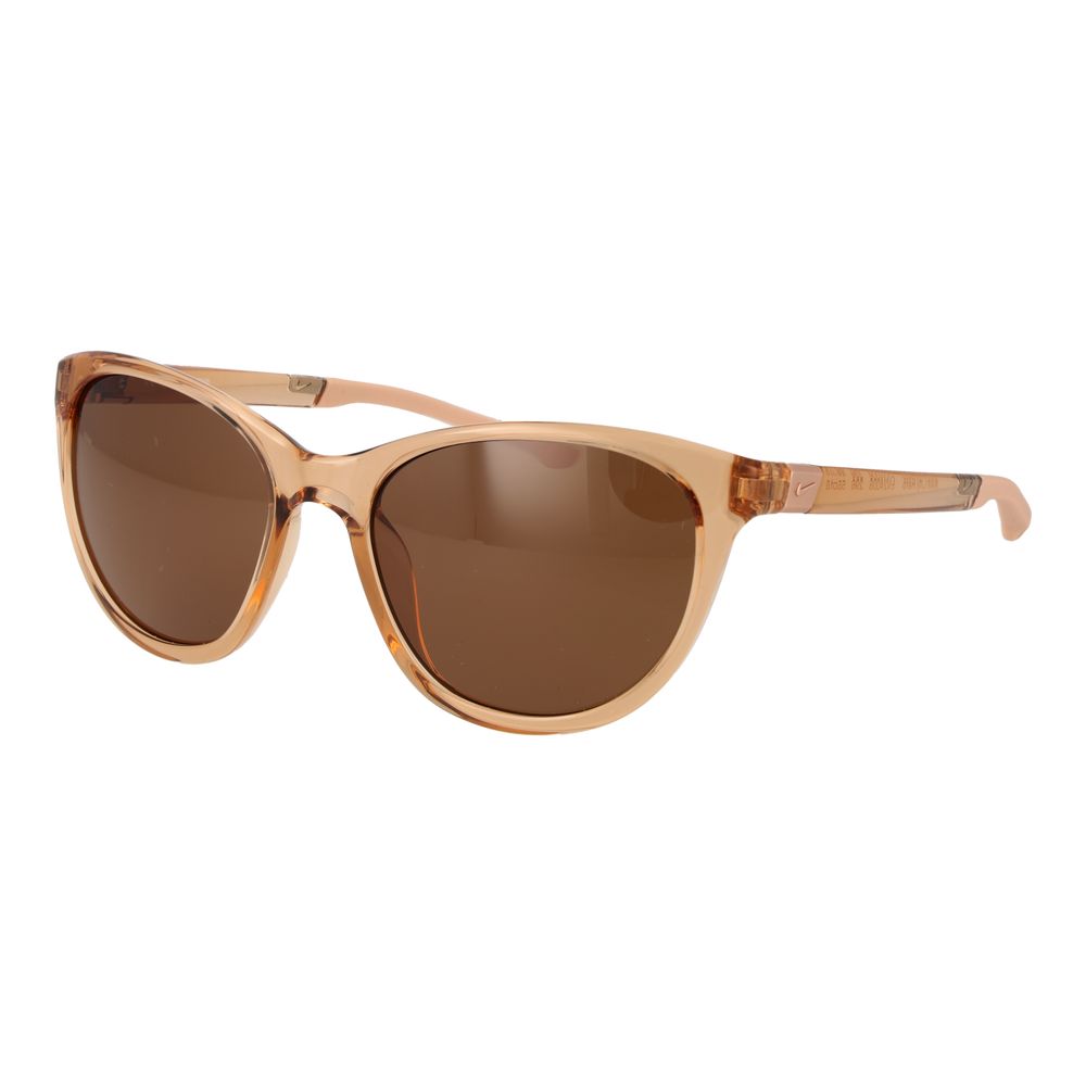 Lunettes de soleil Nike en plastique beige