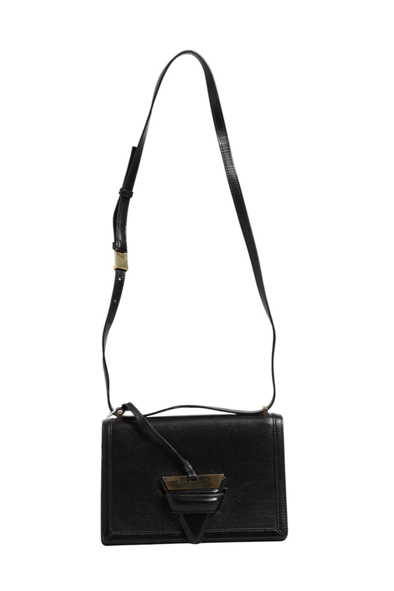 Loewe Barcelona Umhängetasche aus Leder, mittelgroß