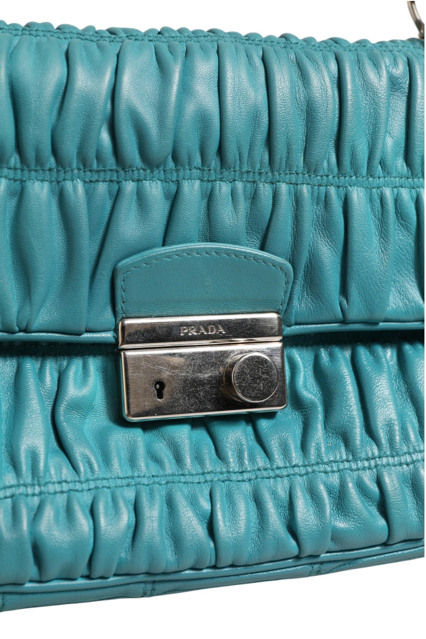 Prada Nappa Gaufre Überschlagtasche