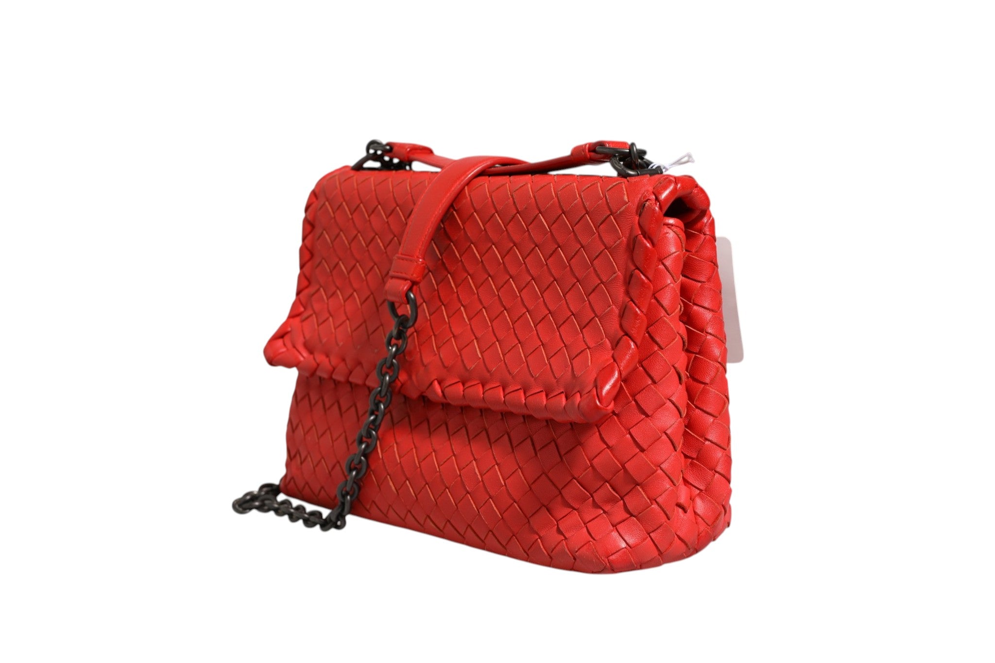 Sac porté épaule Olimpia petit modèle en cuir intrecciato Bottega Veneta