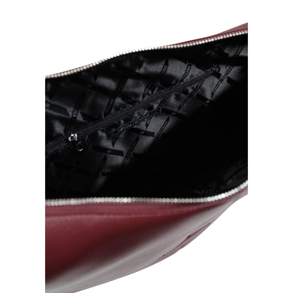 Sac à main en polyester Armani Exchange Bordeaux
