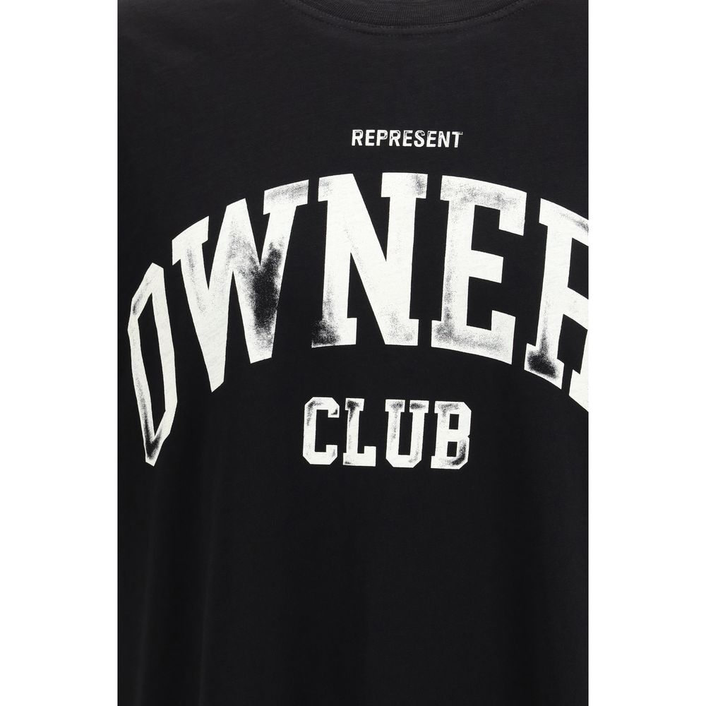 Represent Black Baumwoll-T-Shirt