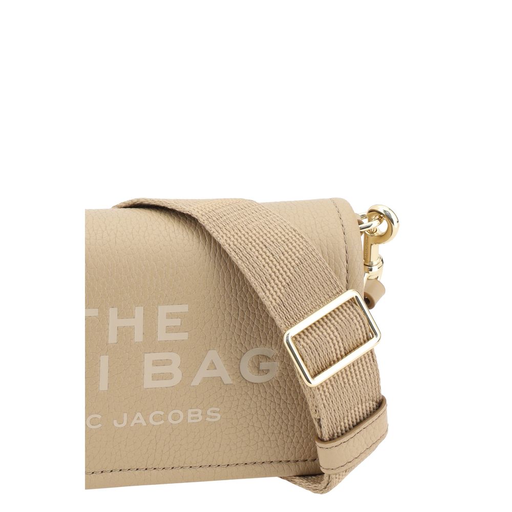 Marc Jacobs Beige Kalbsleder Bos Taurus Umhängetasche