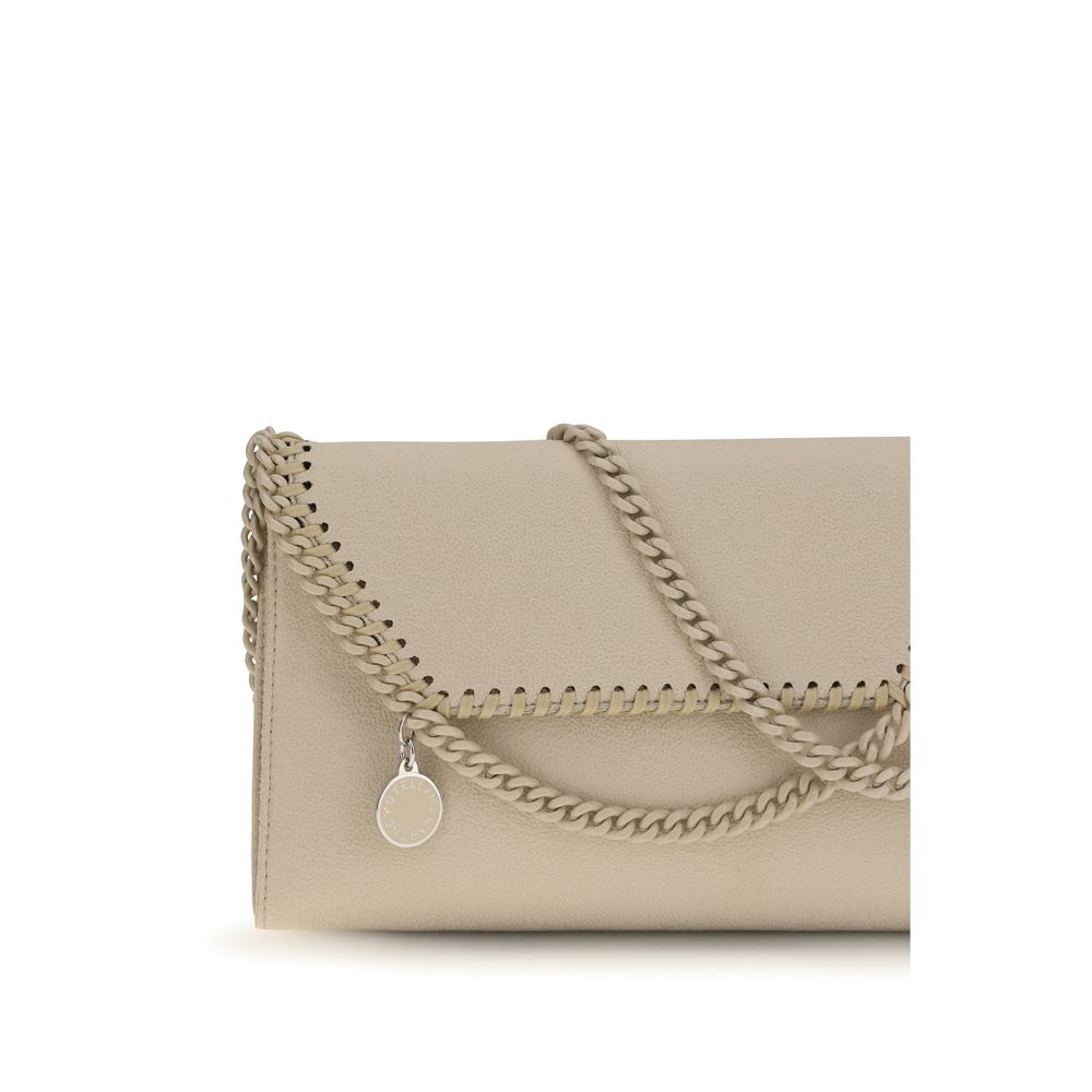 Stella McCartney Beige Umhängetasche aus Polyester