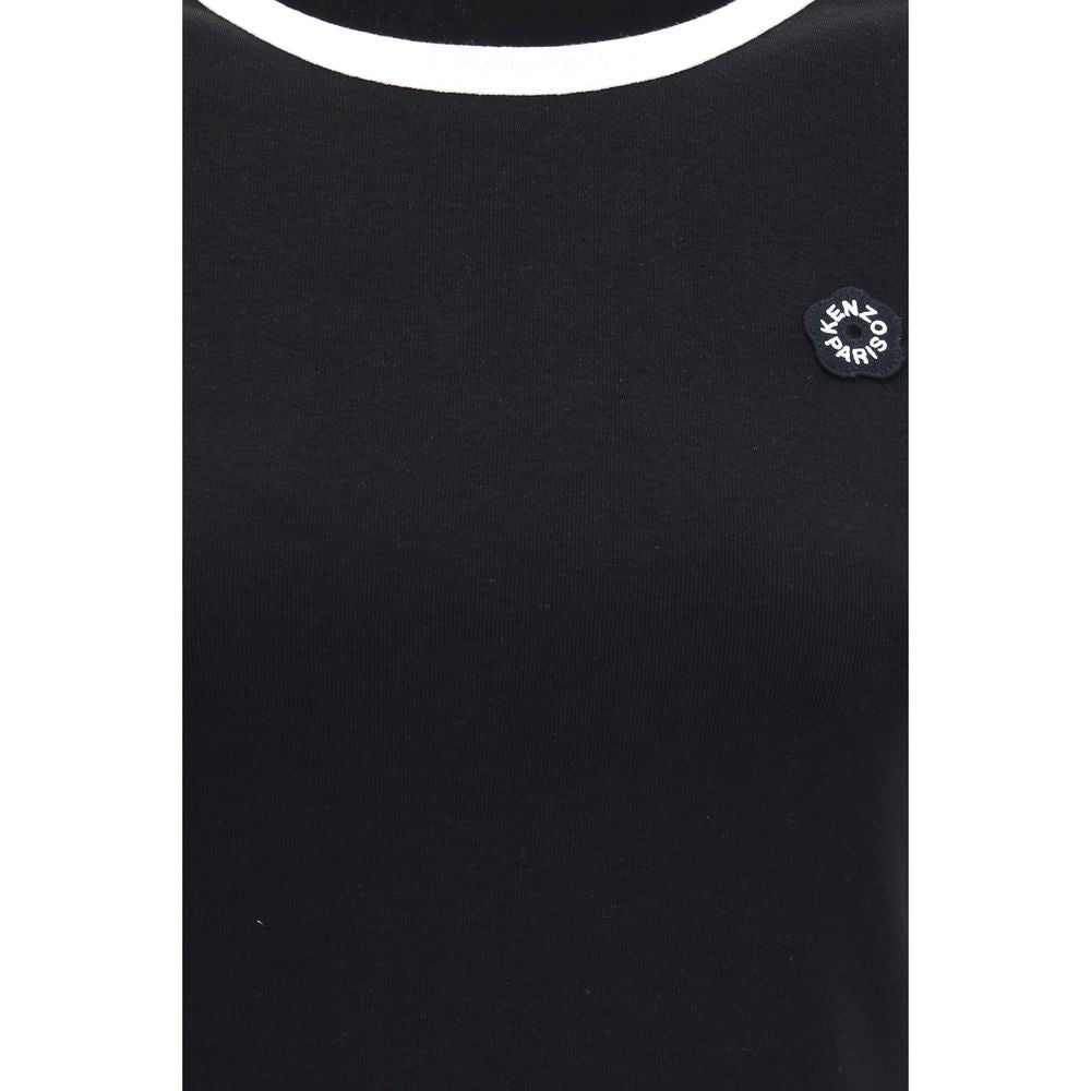Kenzo T-Shirt aus schwarzer Baumwolle