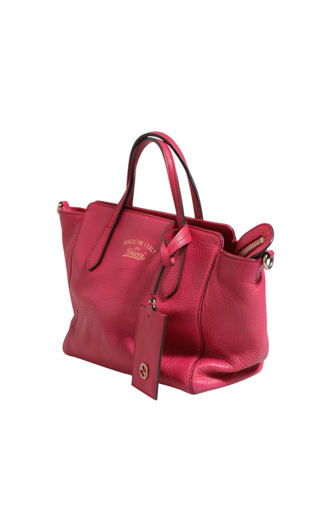 Gucci Swing Leder 2-Wege Tragetasche