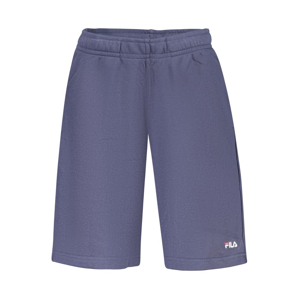 Pantalon en coton bleu pour homme Fila