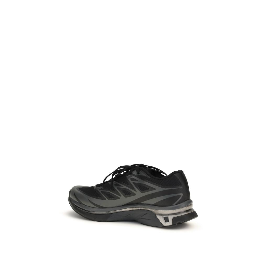 Baskets athlétiques MM6 noires en polyamide