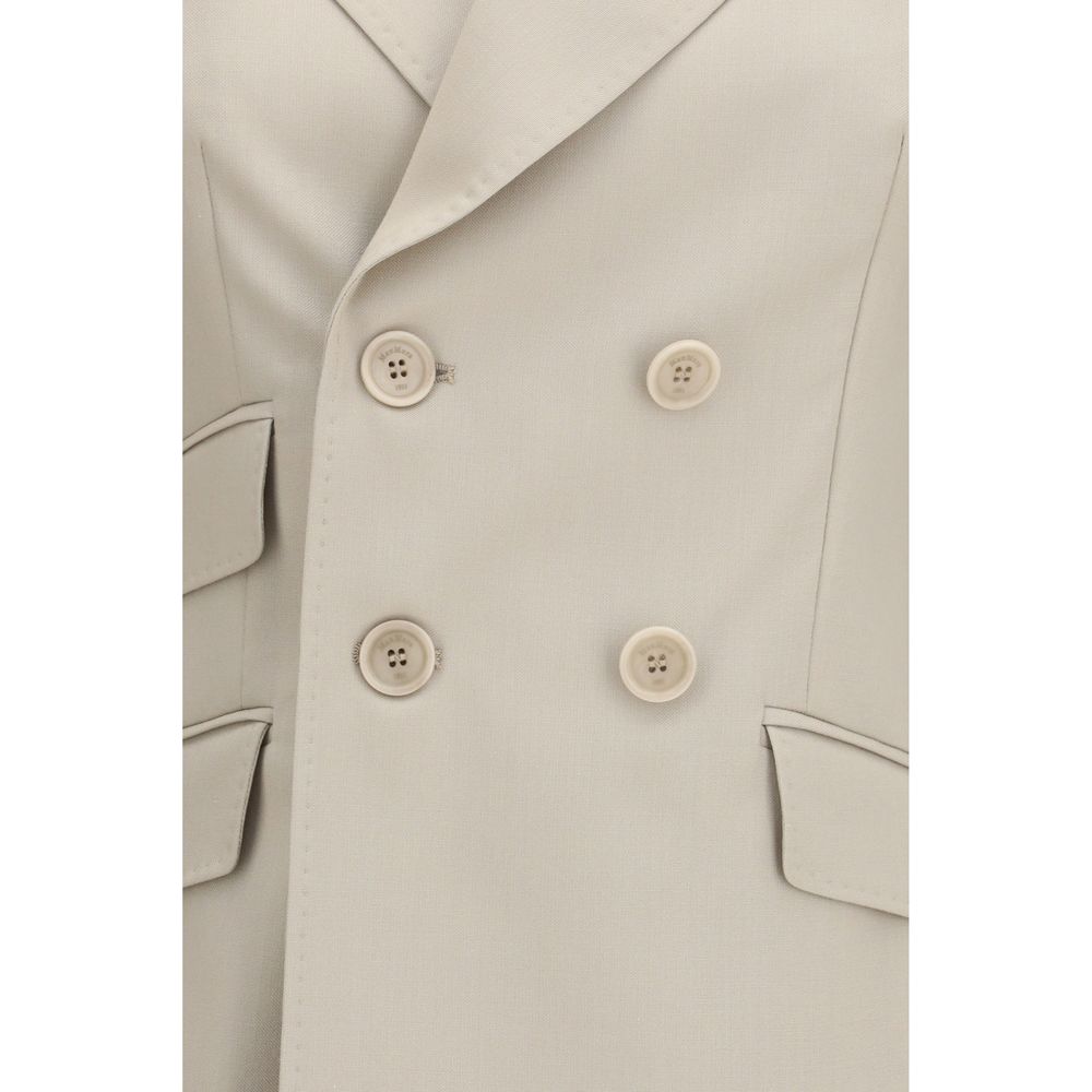 Blazer Max Mara Oves Aries en laine beige