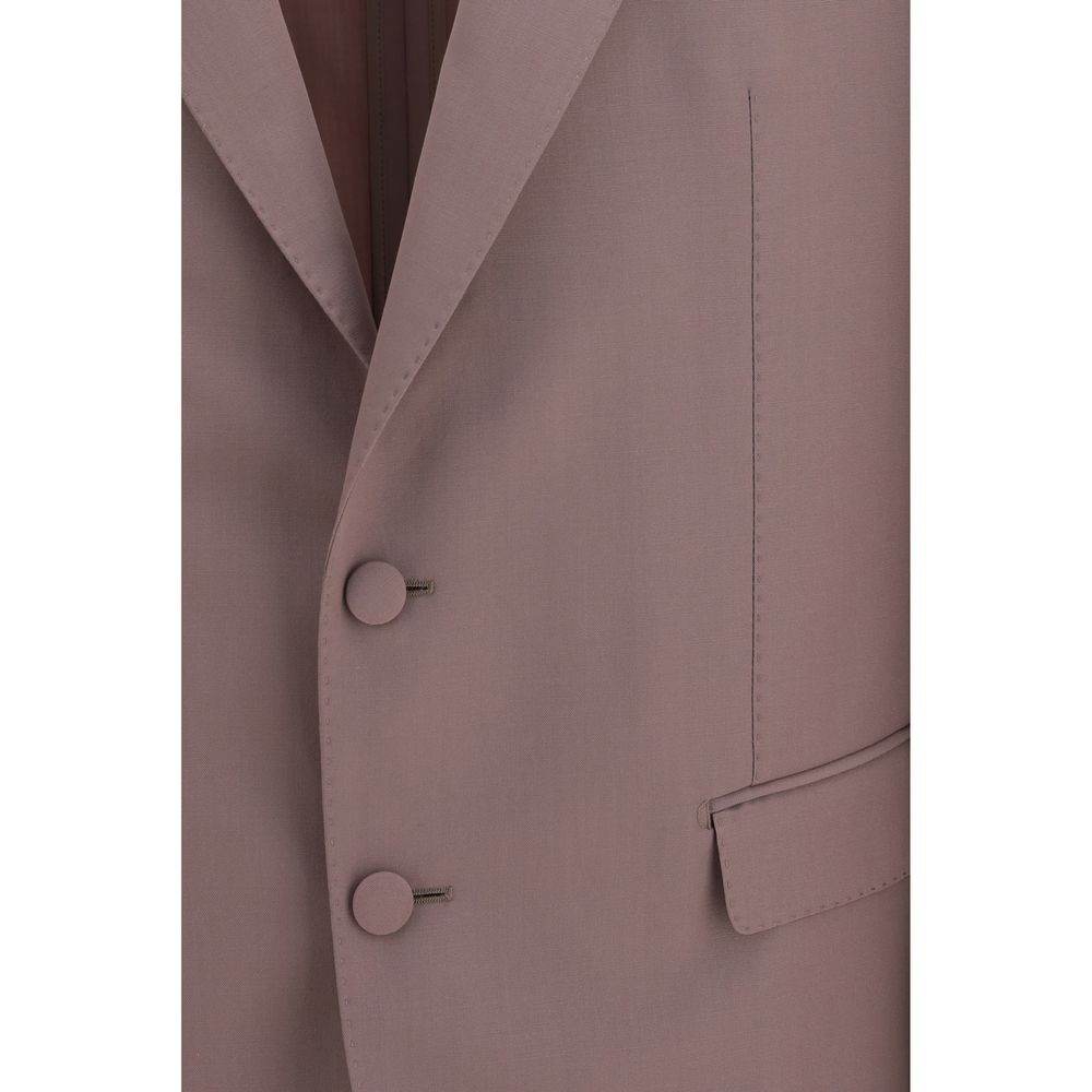 Veste Dolce & Gabbana en laine marron Oves Aries
