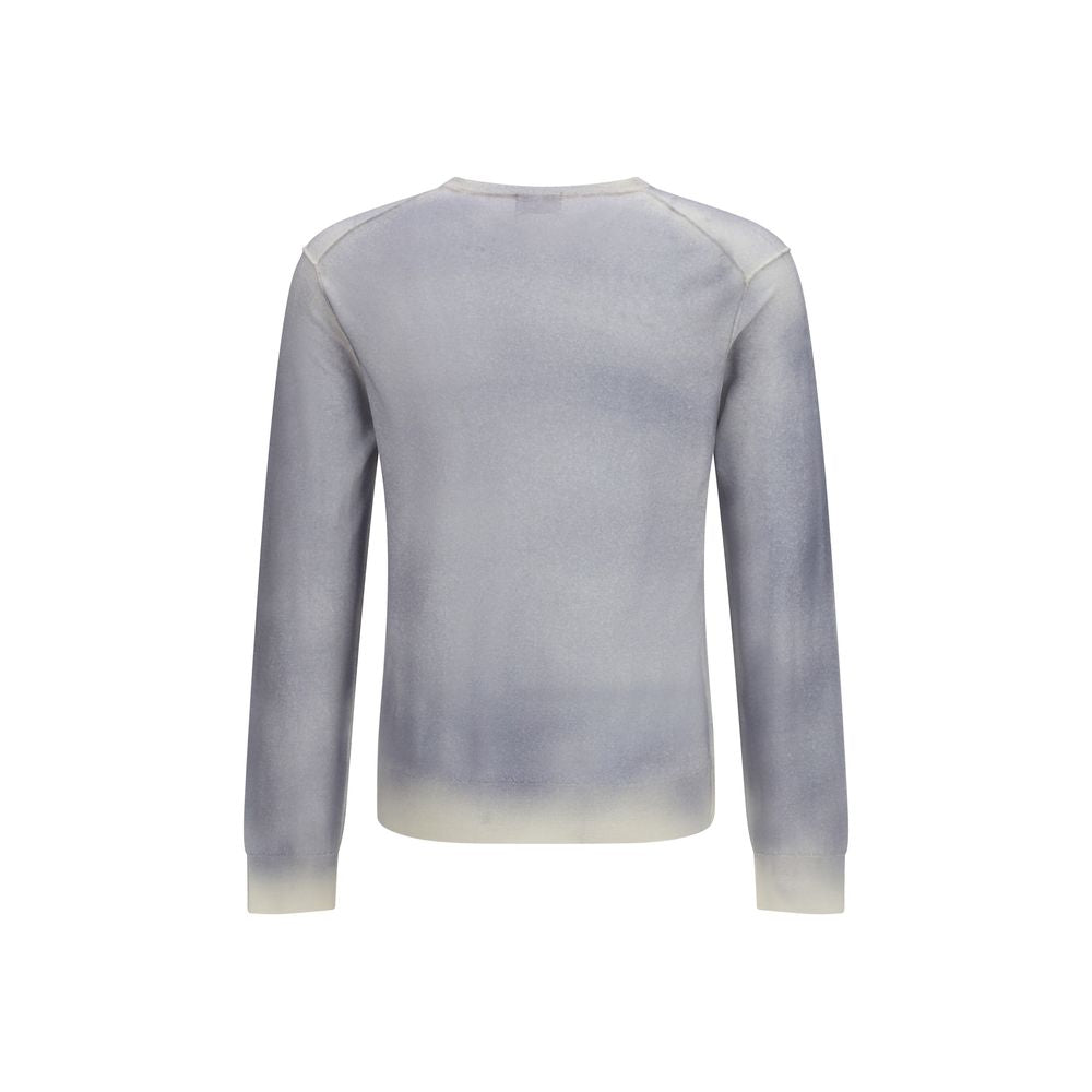 Sweat-shirt en laine gris cachemire Oves Aries Aragona