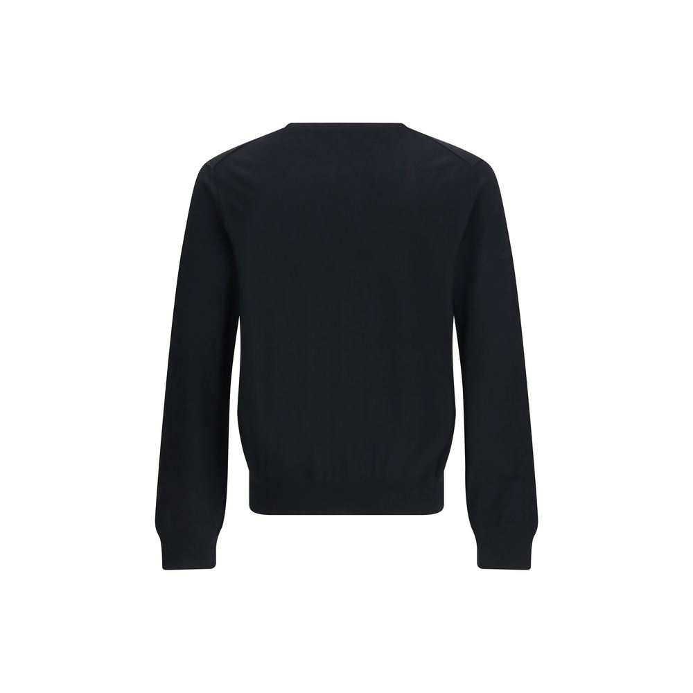 Aragona Kaschmir Black Wool Oves Aries Sweatshirt