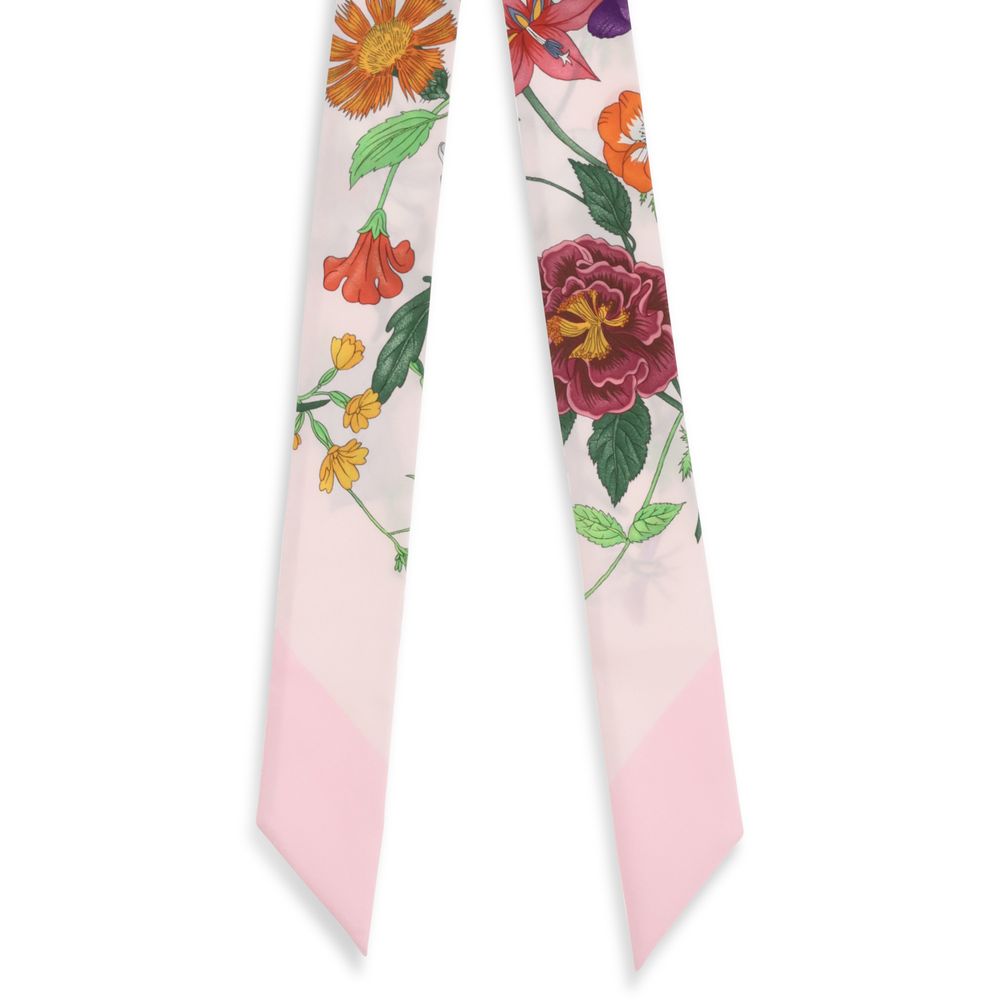 Foulard en soie multicolore Gucci