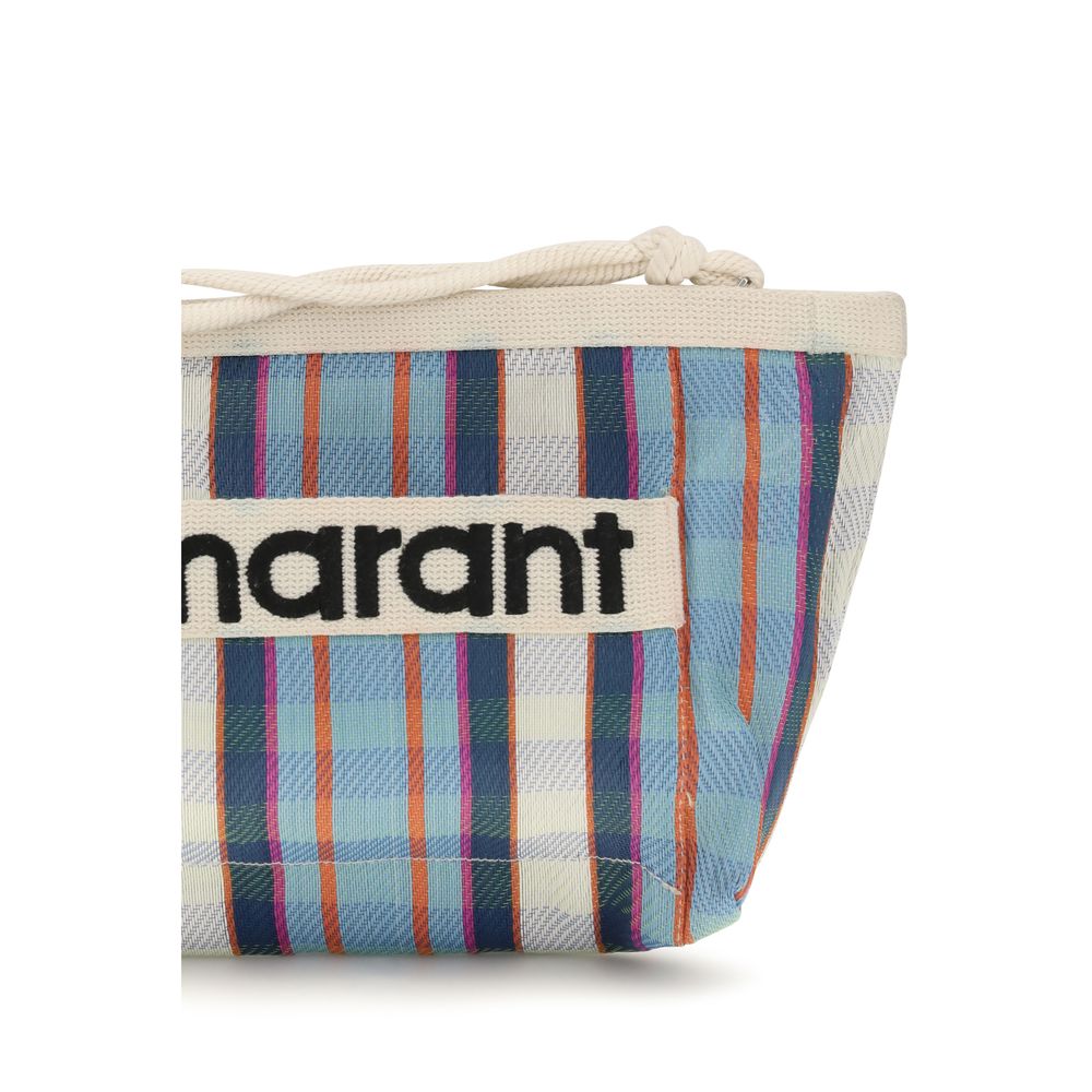 Isabel Marant Mehrfarbige Nylon-Clutch-Tasche