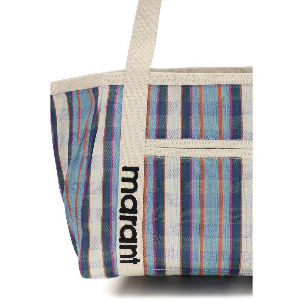 Sac bandoulière en nylon multicolore Isabel Marant