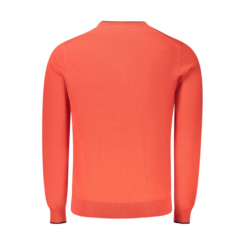 North Sails Roter Baumwollpullover für Herren