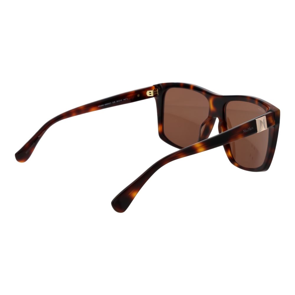 Max Mara Braune Azetat-Sonnenbrille