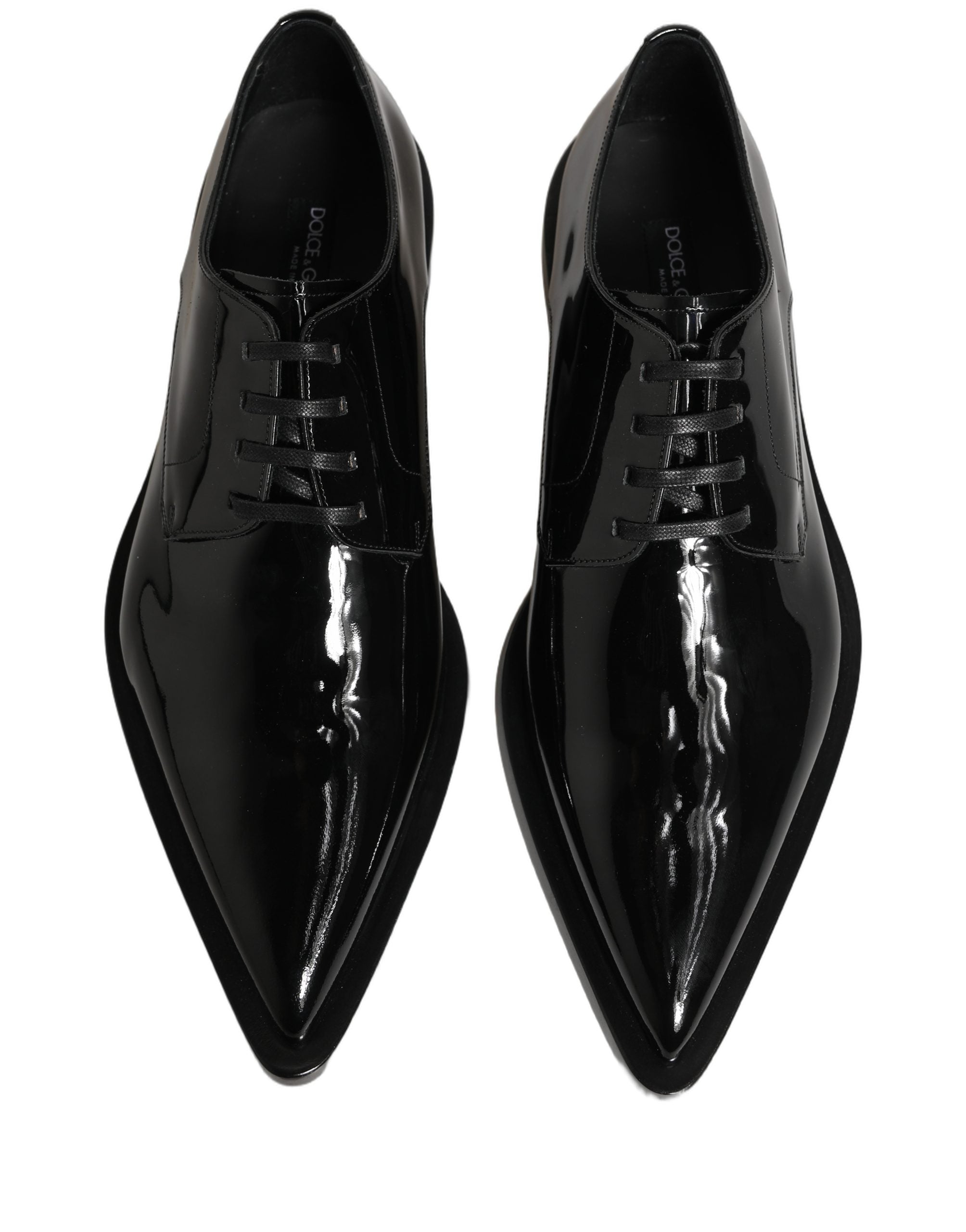 Chaussures Richelieu Homme en Cuir Noir Dolce & Gabbana