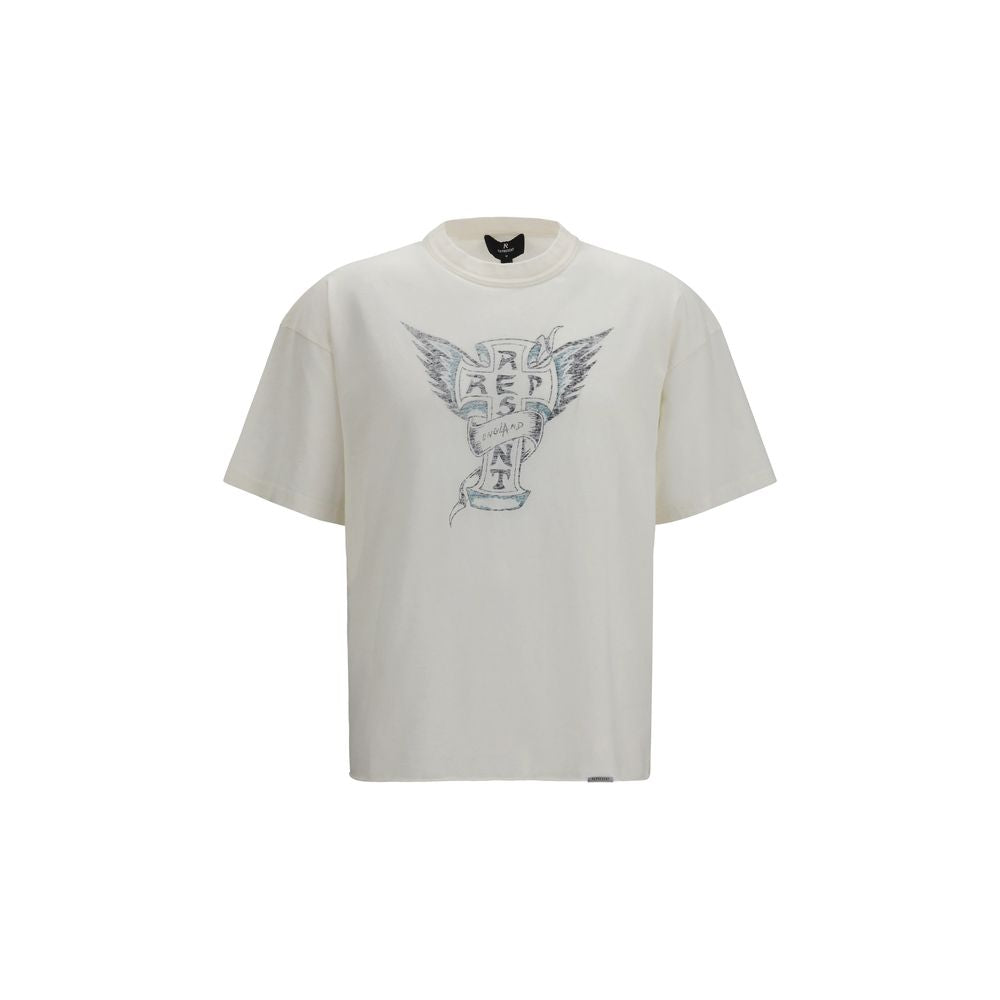 Stellen Sie sich ein weißes Baumwoll-T-Shirt vor