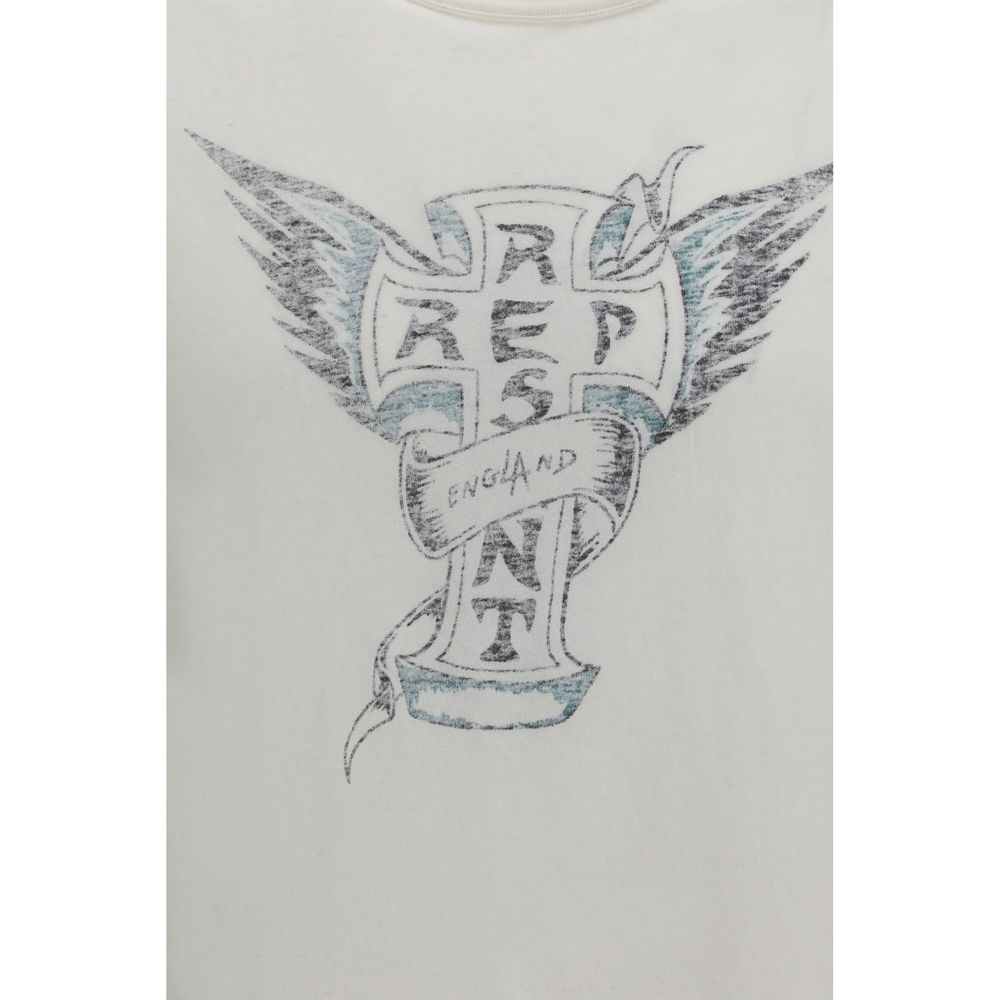 Stellen Sie sich ein weißes Baumwoll-T-Shirt vor