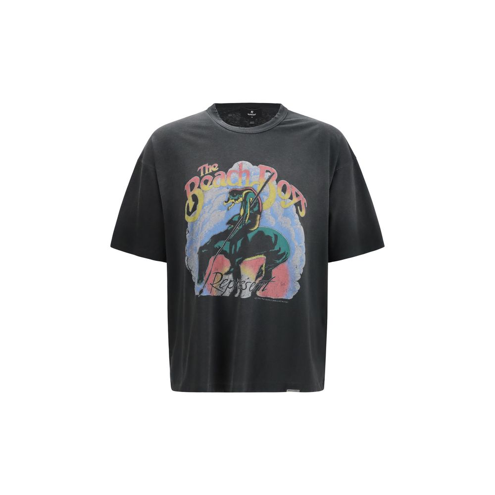 Graues Baumwoll-T-Shirt darstellen