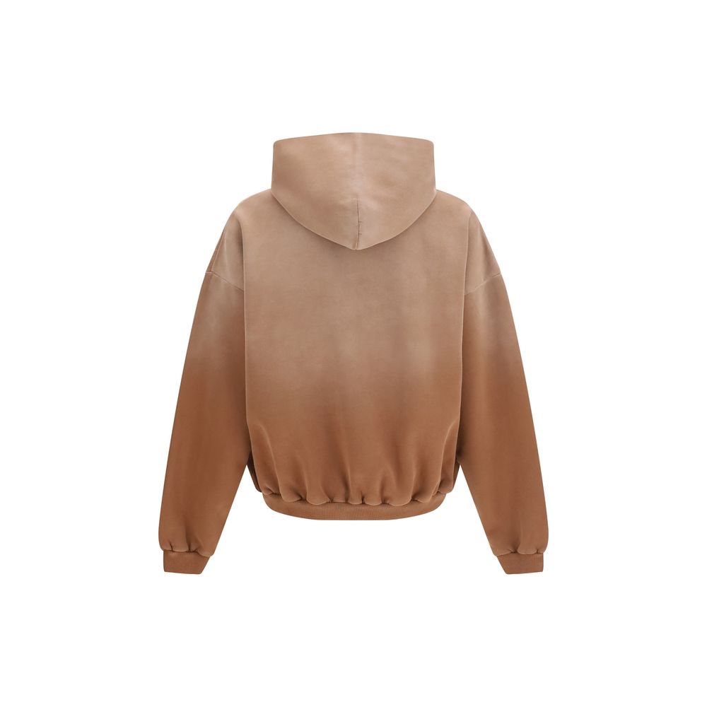 Sweat-shirt en coton beige Represent