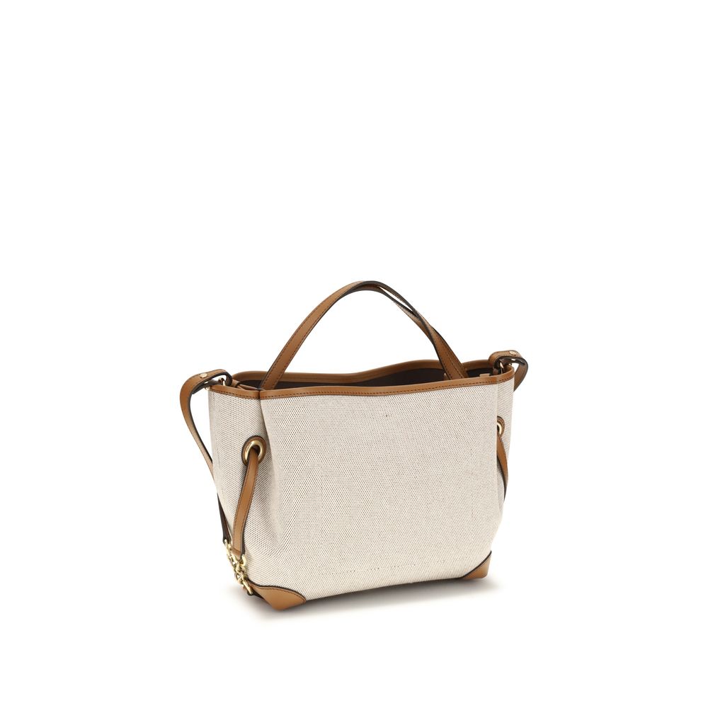 Chloé Handtasche aus beigem Stoff