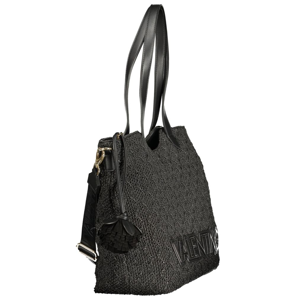 Valentino Nero Polietilene Damen Tasche