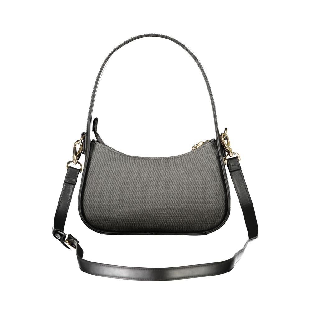 Valentino Damen-Tasche aus schwarzem Polyurethan