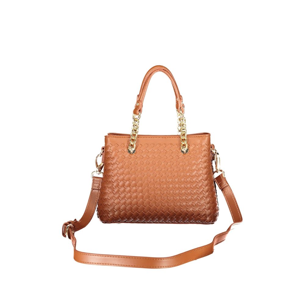 Valentino Damen-Tasche aus braunem Polyurethan