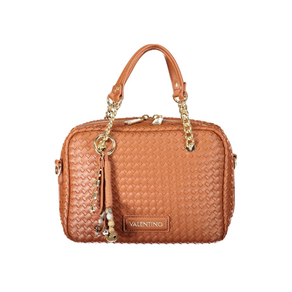 Valentino Damen-Tasche aus braunem Polyurethan