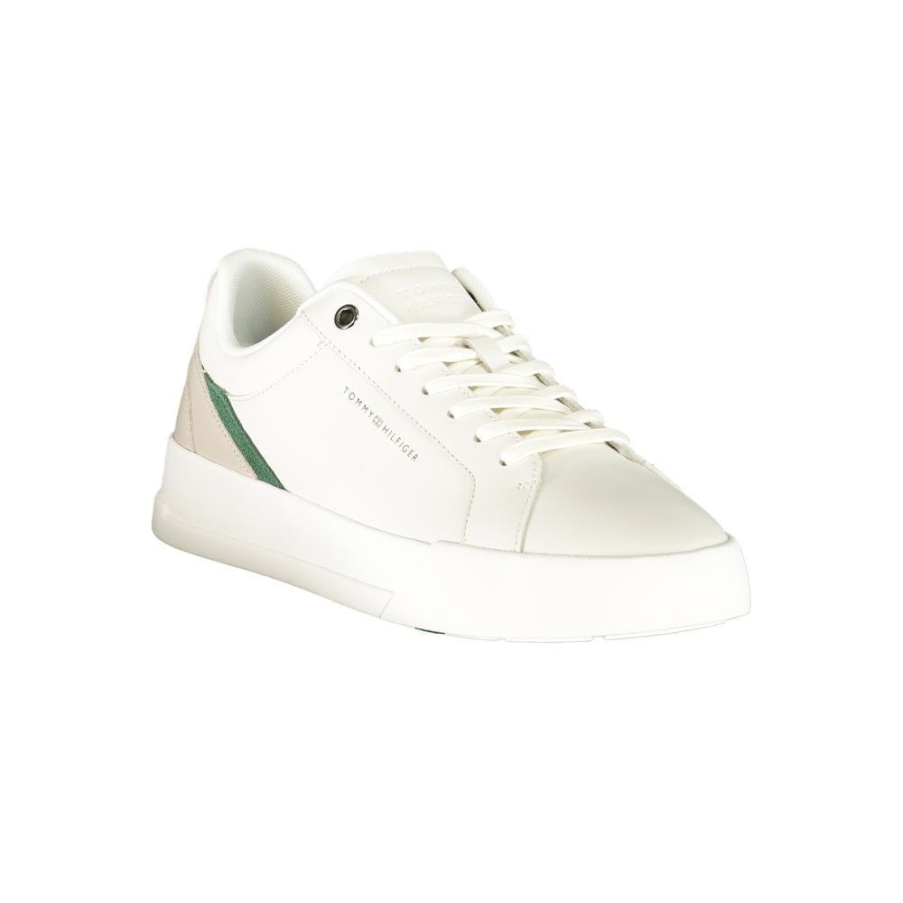 Tommy Hilfiger Weiß Polyurethan Herren Sneaker