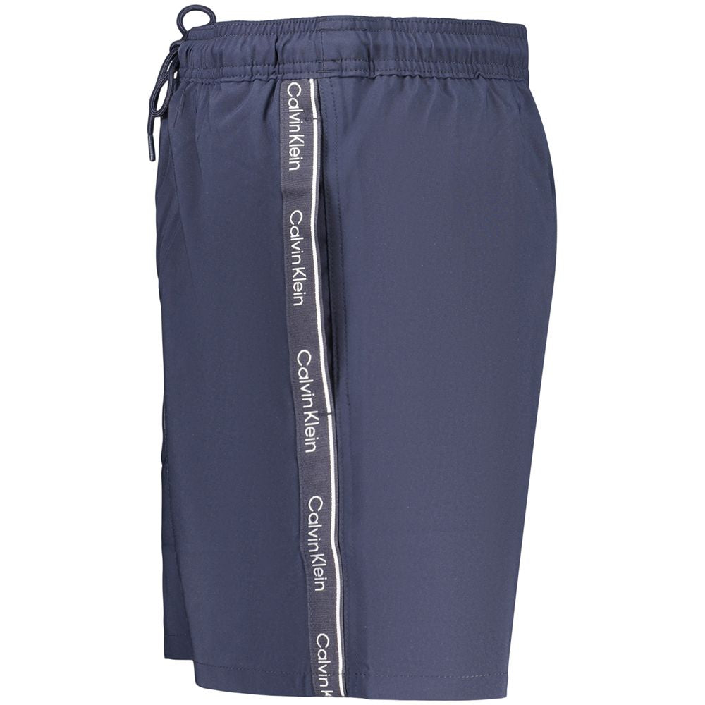 Calvin Klein Herren Badeshorts aus blauem Polyester
