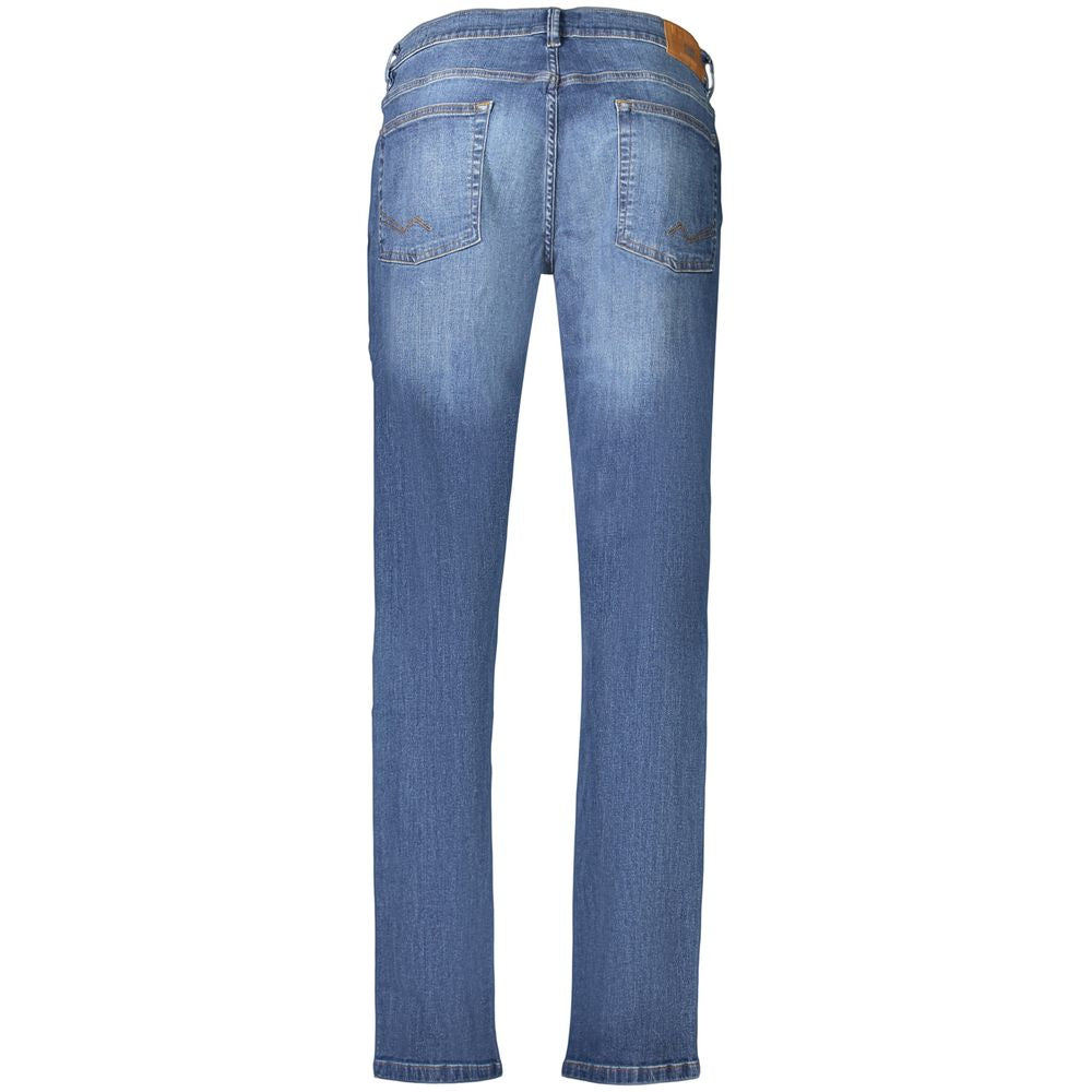 Norwegen 1963 Blaue Herrenjeans aus Baumwolle