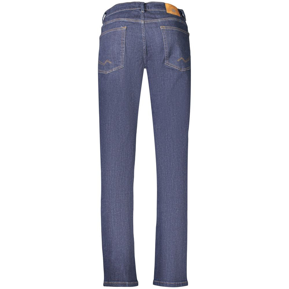Norwegen 1963 Blaue Herrenjeans aus Baumwolle für einen zeitlosen Casual-Look
