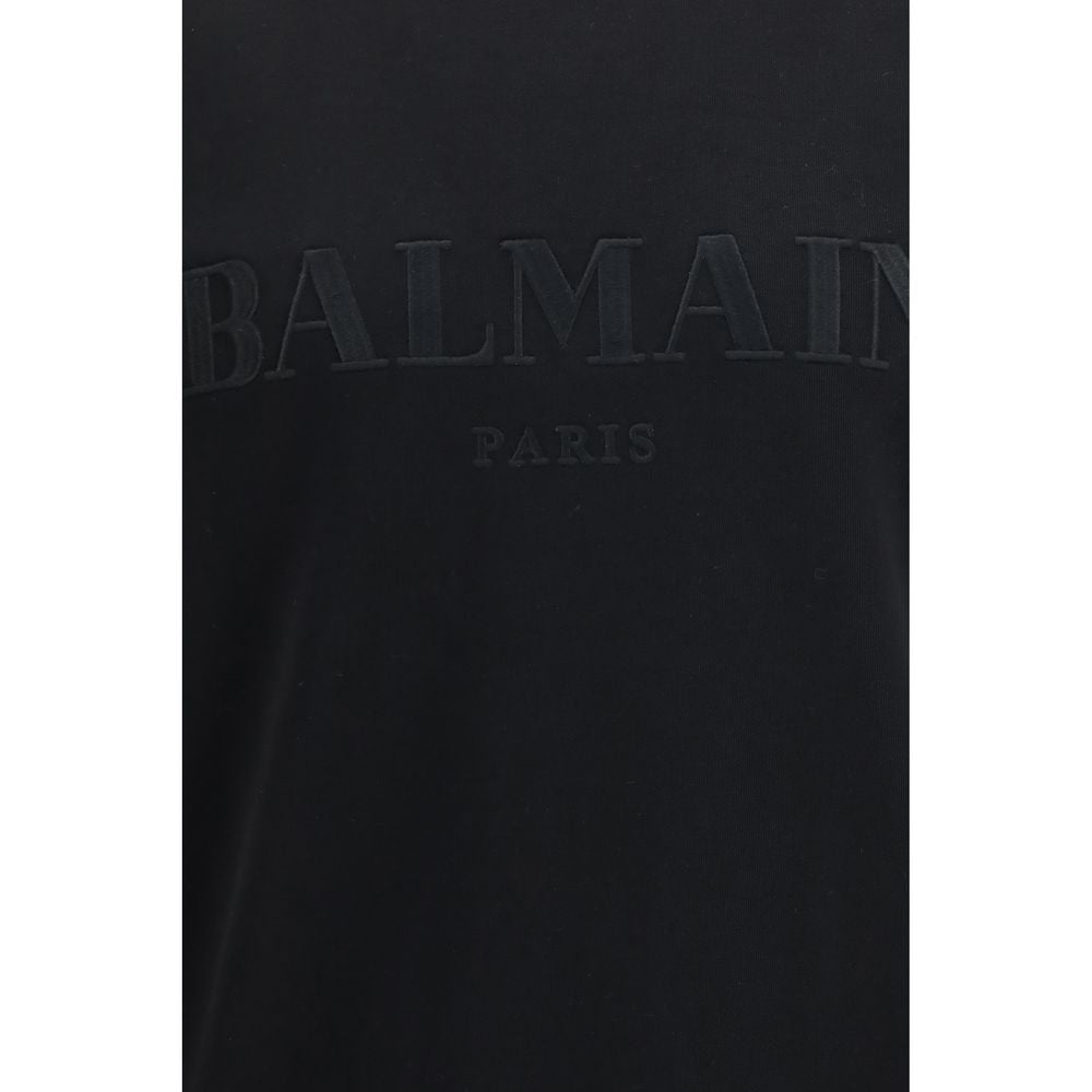 Balmain Schwarzes Baumwoll-Sweatshirt