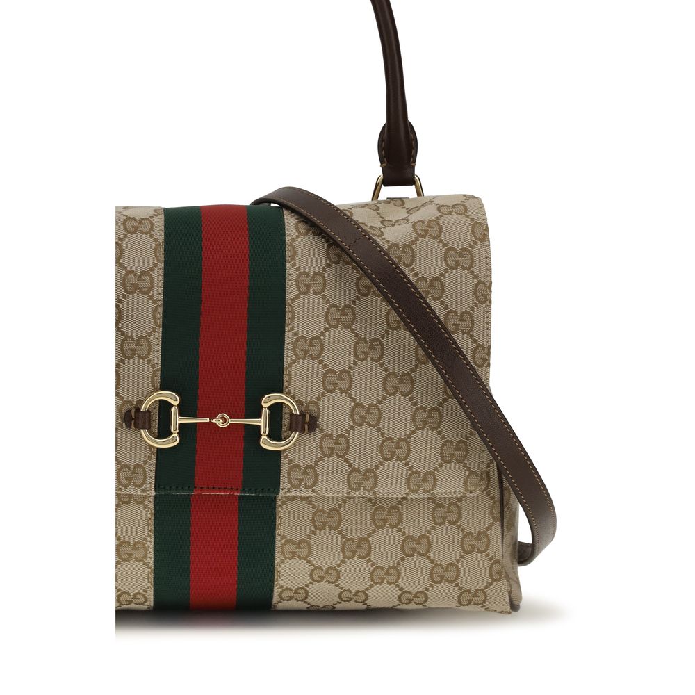 Gucci Beige Polyester Handtasche