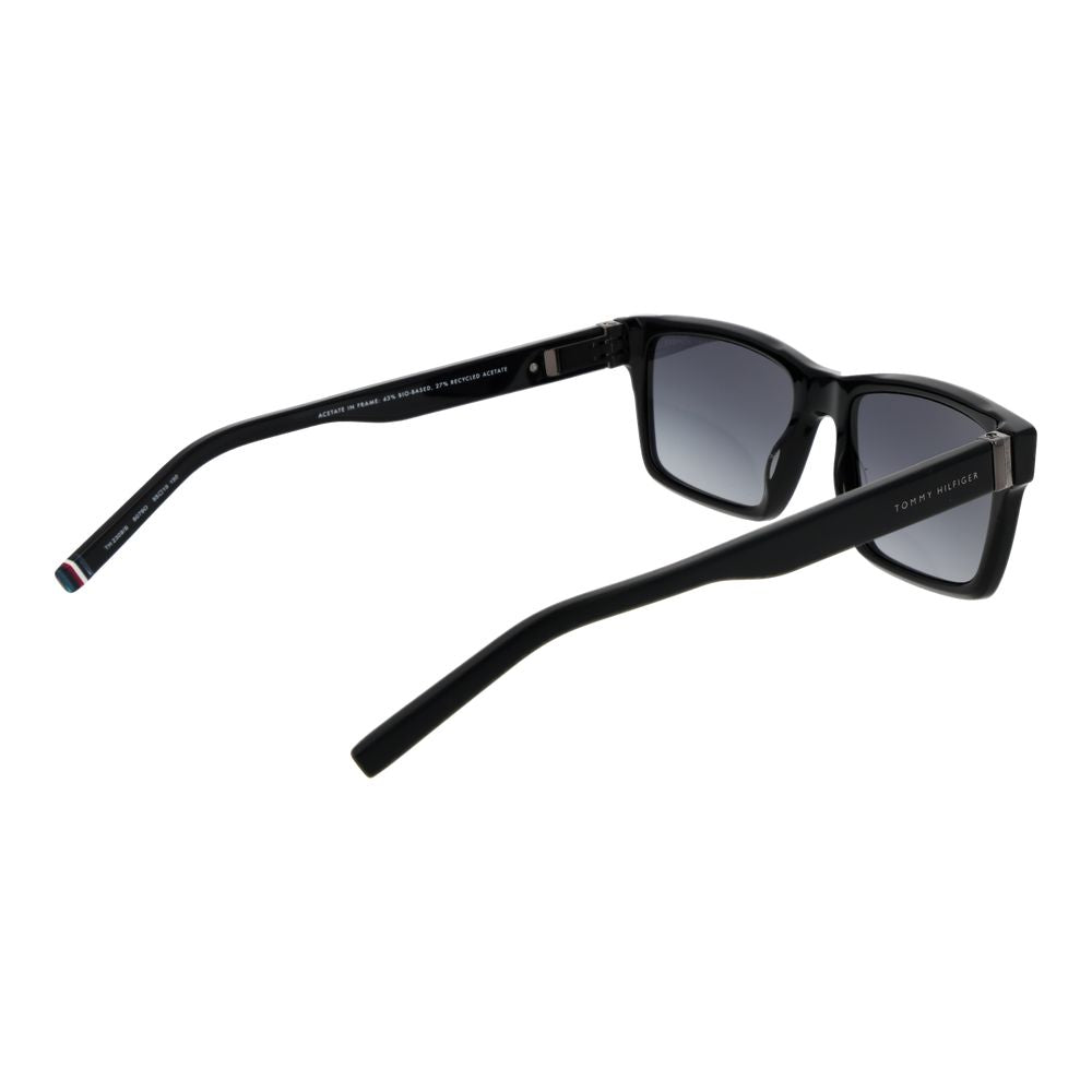 Tommy Hilfiger Sonnenbrille aus schwarzem Acetat