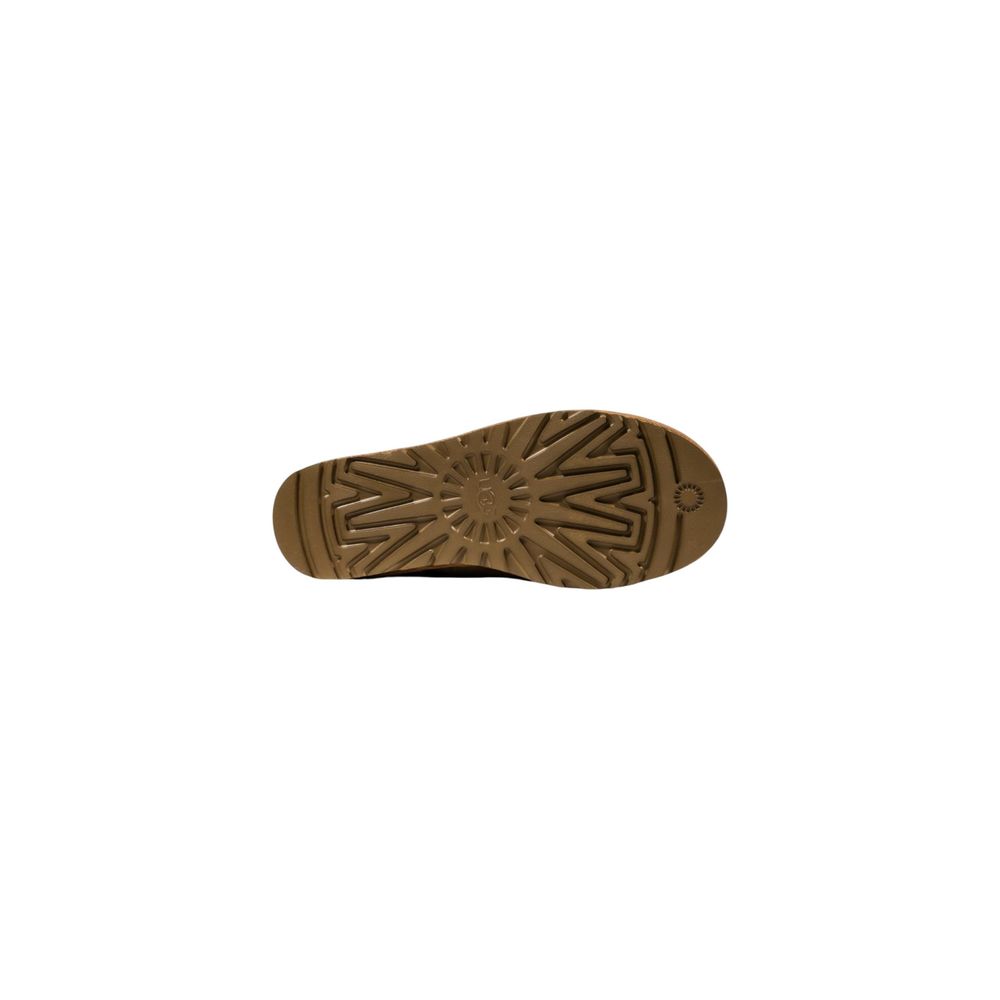 UGG Beige Leder-Stiefeletten