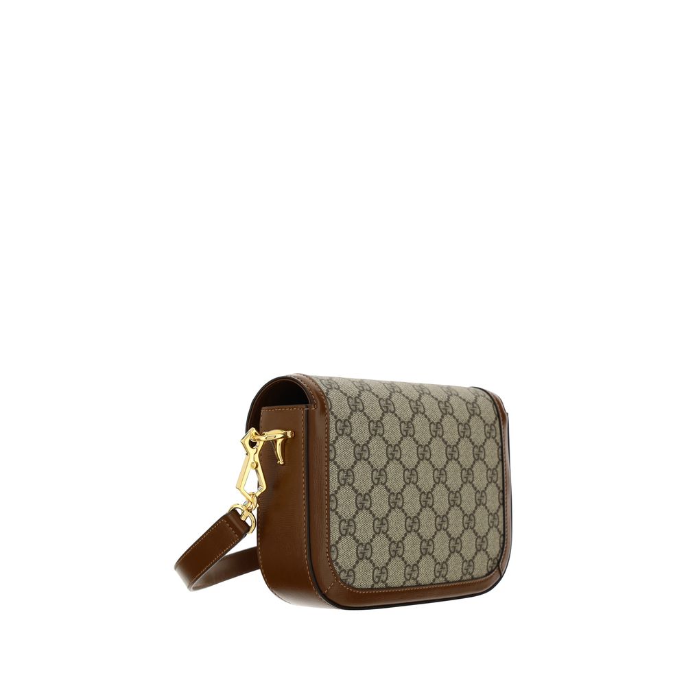 Gucci Braune Polyethylen-Umhängetasche