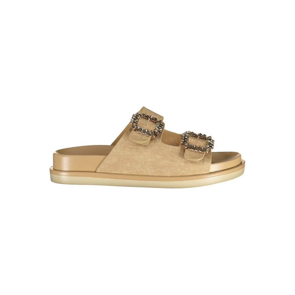 Chausson Femme Laura Biagiotti en Polyuréthane Beige