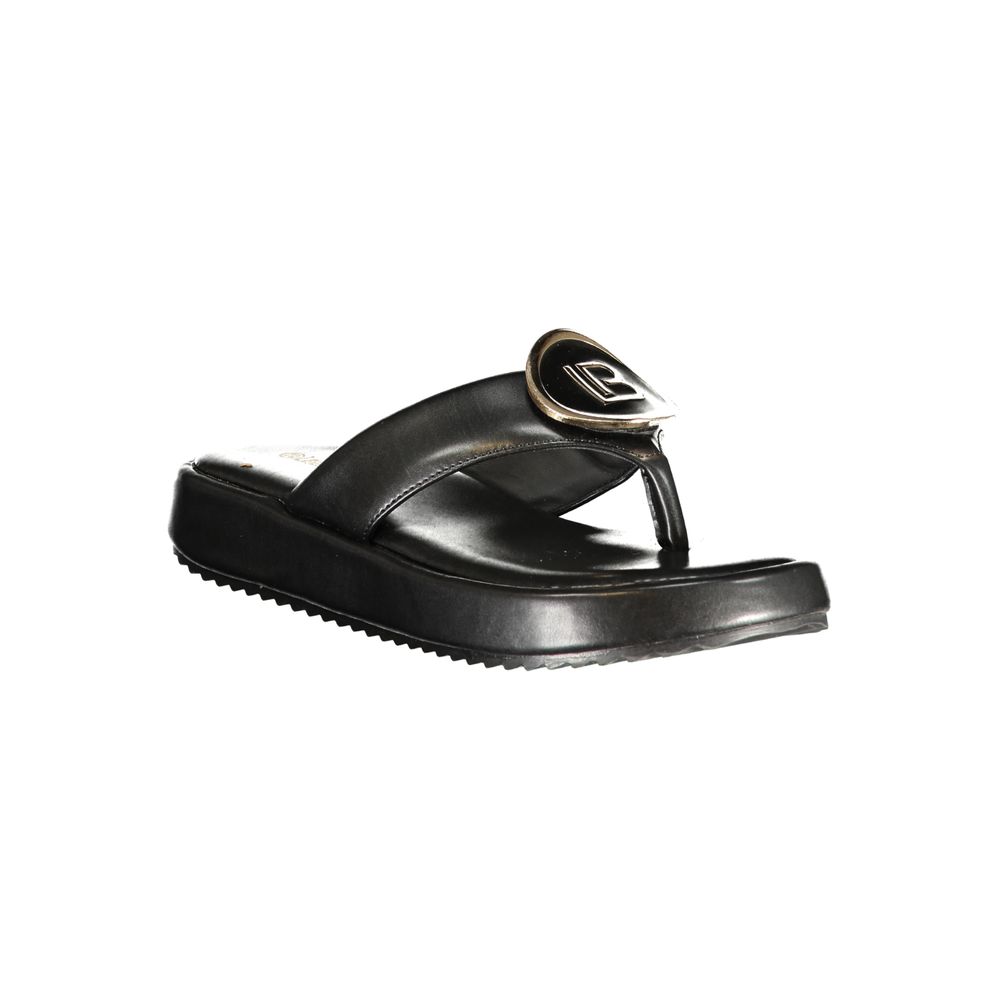 Laura Biagiotti Black Women's Sandal