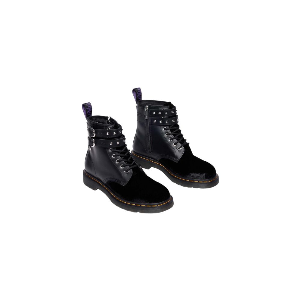 Dr. Martens schwarze Schnürstiefel aus Leder
