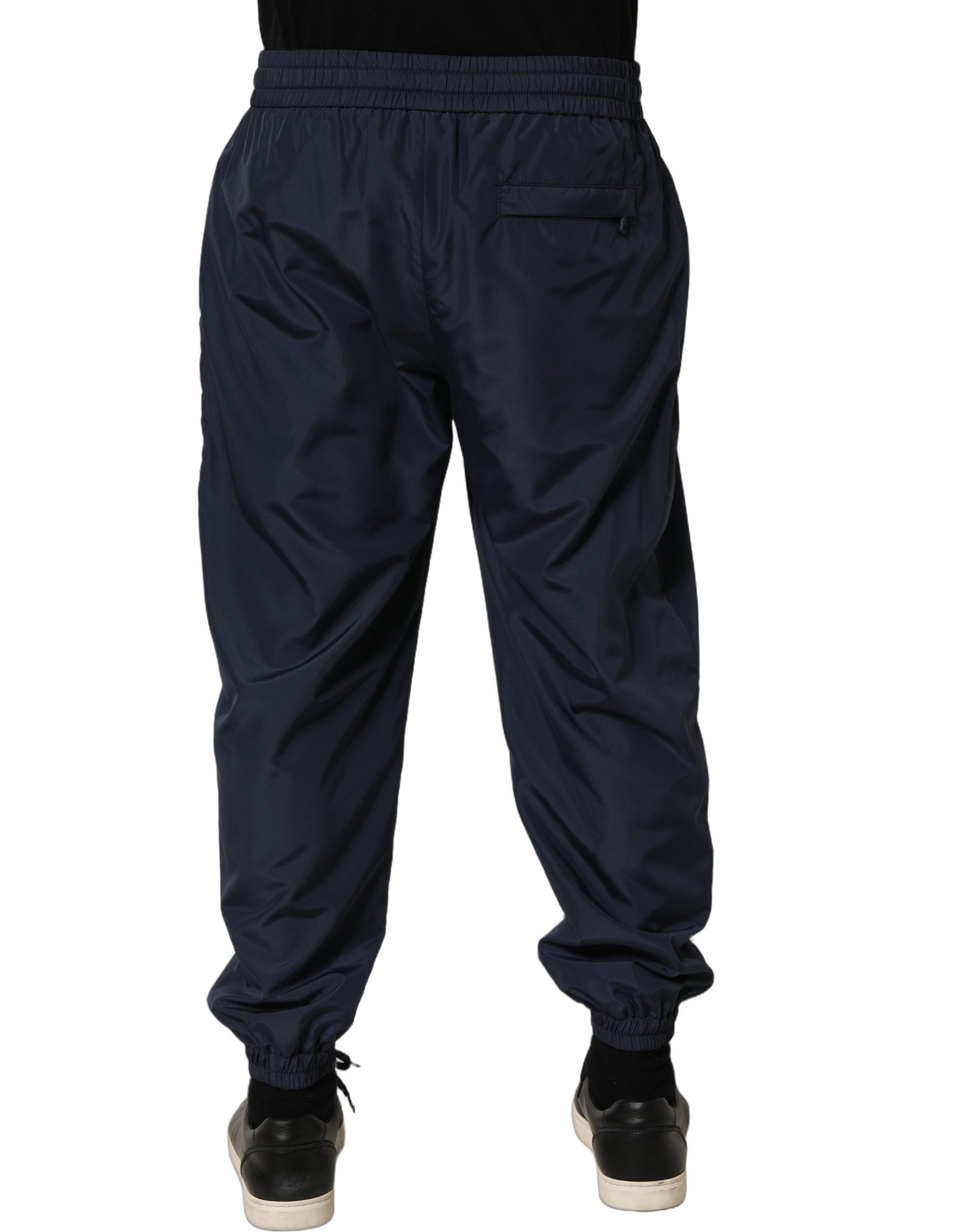 Dolce & Gabbana Dark Blue Jogger Sweatpants Pants