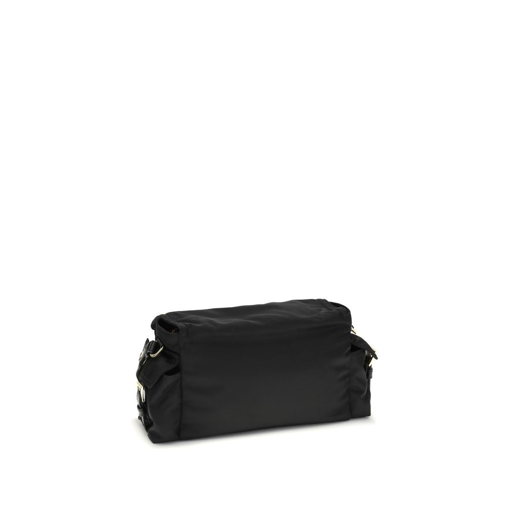 Sac bandoulière Prada en polyamide recyclé noir