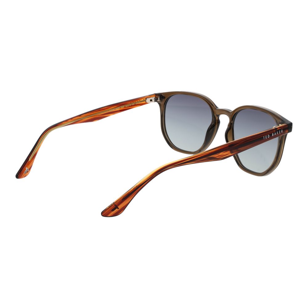 Lunettes de soleil Ted Baker en acétate marron