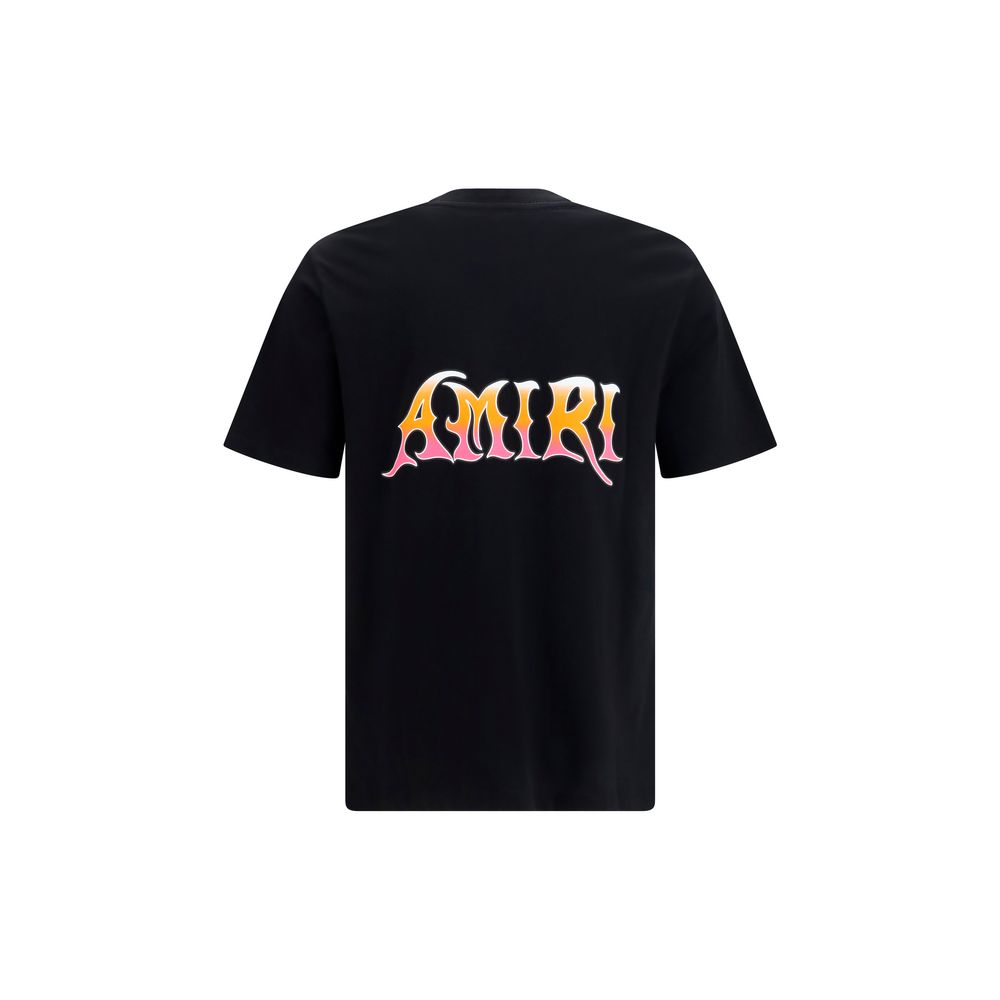 T-shirt en coton noir Amiri
