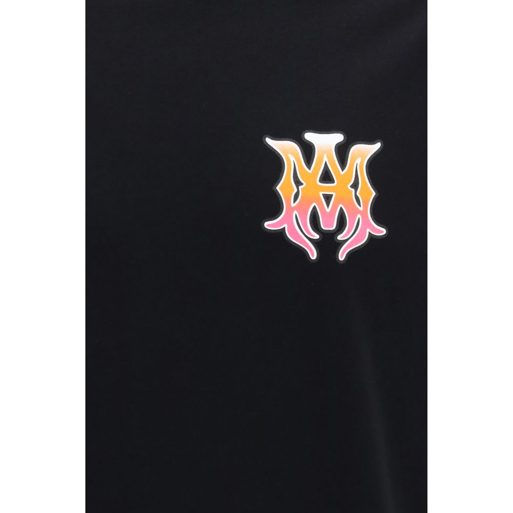 T-shirt en coton noir Amiri